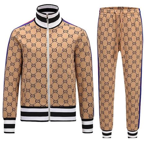 gucci jogger suit.